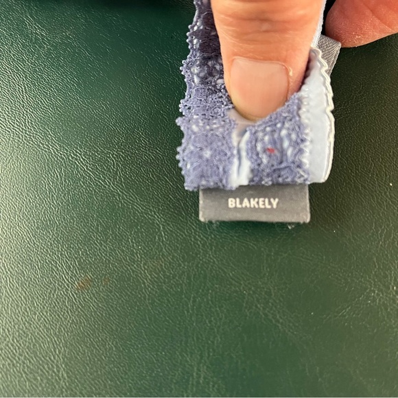 Aerie Womens Size 34C Blakely Blue Lace - Picture 5 of 8